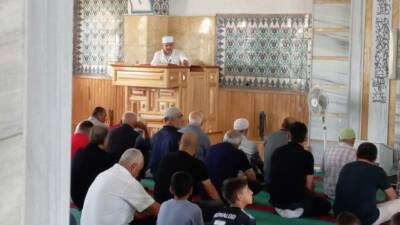 Ağaçören İlçe Müftülüğü tarafından bu haftaki cuma programı Camili Köyü’nde