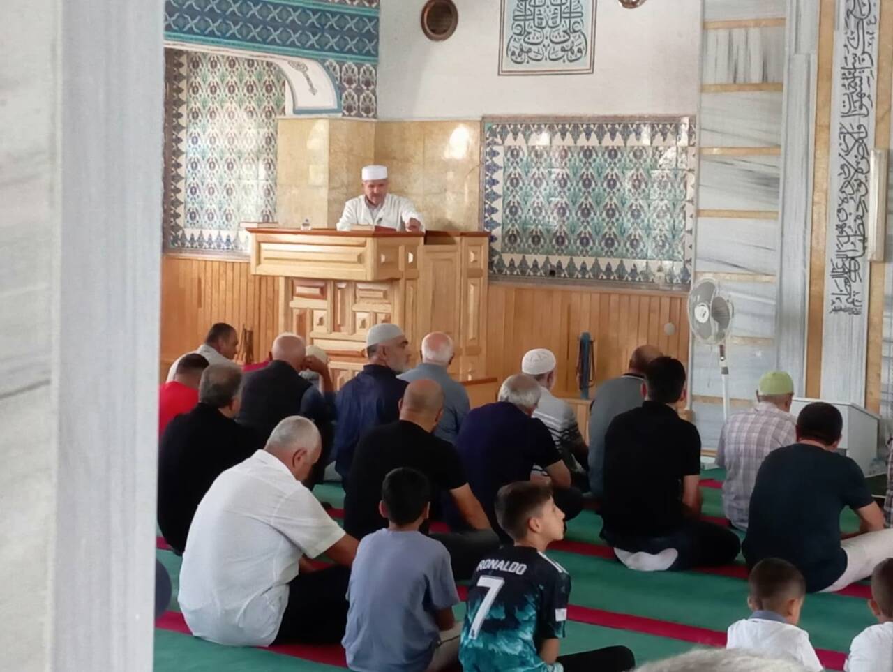 Ağaçören İlçe Müftülüğü tarafından bu haftaki cuma programı Camili Köyü’nde