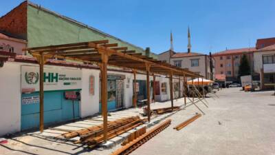 Ağaçören Belediyesi, ilçe oto garını daha modern, düzenli ve kullanışlı