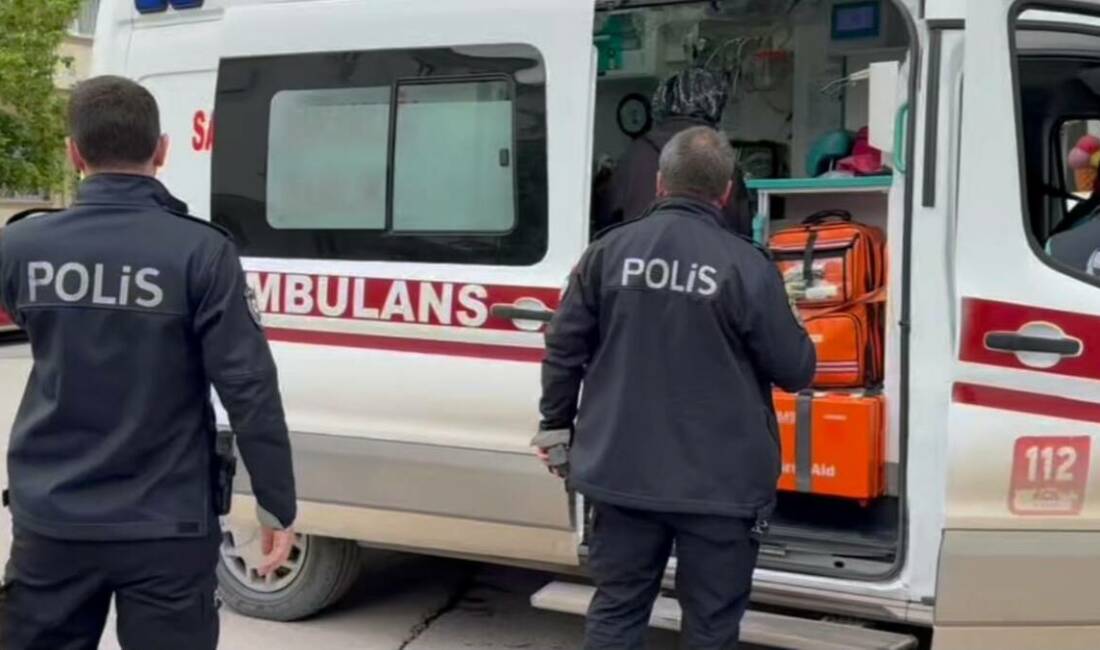Aksaray’da hasta ihbarına müdahale etmek