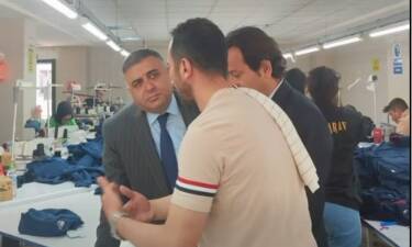 Aksaray Sanayi ve Teknoloji İl Müdürü Ferdi Gürel’in gerçekleştirdiği firma