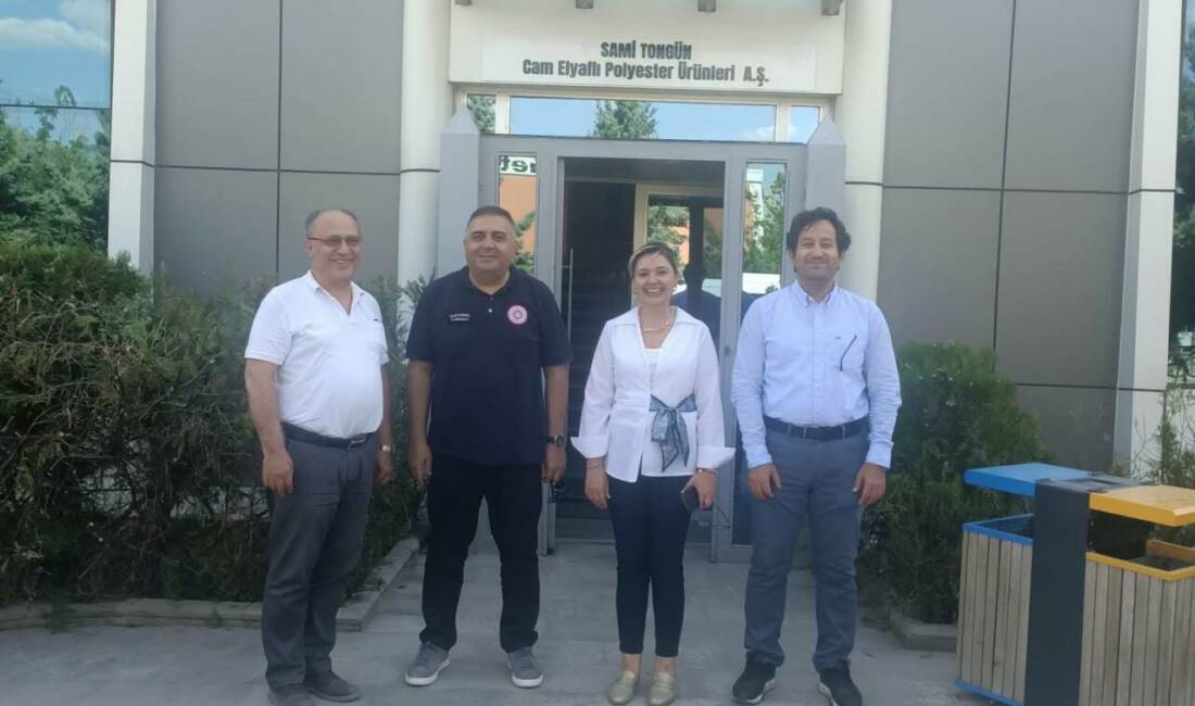 Aksaray OSB’de faaliyet gösteren Tongün Pano’ya Sanayi ve Teknoloji Müdürlüğü ile KOSGEB’den ziyaret Aksaray Sanayi ve Teknoloji İl Müdürü Ferdi Gürel ile KOSGEB
