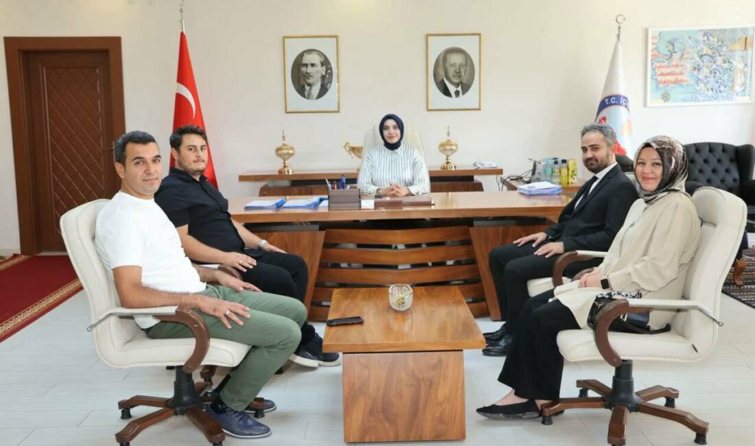 Ağaçören ve Sarıyahşi Devlet Hastanelerinin yöneticileri, Sarıyahşi Kaymakamı Şeyma Nur
