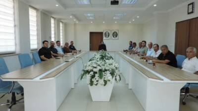 Sarıyahşi Kaymakamı Şeyma Nur Arıkan başkanlığında düzenlenen Kurum Amirleri Toplantısı’nda