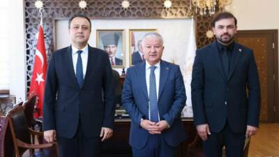 Aksaray Valisi Murat Duru, Karayolları Konya 3. Bölge Müdürü Gökhan