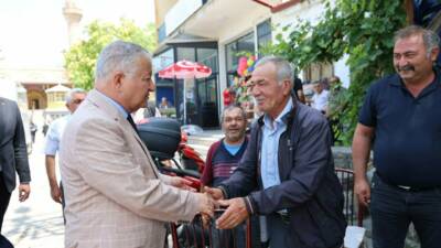 Aksaray Valisi Murat Duru, Helvadere beldesi ve Yenipınar Köyü’nde gerçekleştirdiği
