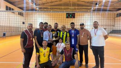 Güzelyurt’ta düzenlenen Kurumlar Arası Voleybol Turnuvası, centilmence geçen karşılaşmaların ardından